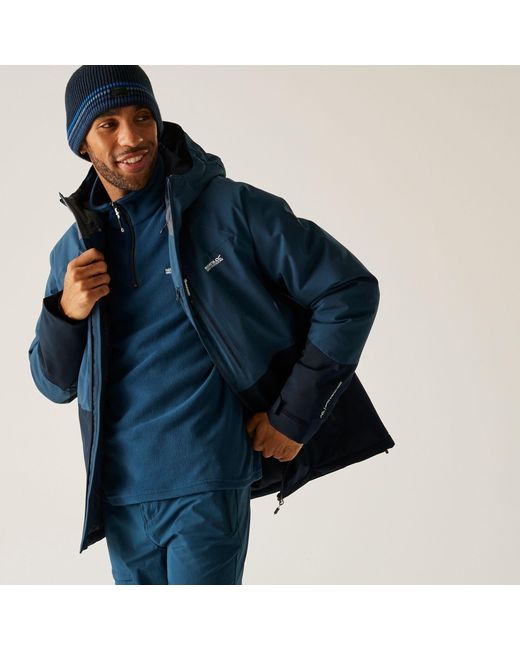 Regatta Blue Highton Stretch Isotex Thermoguard Insulated Waterproof Jacket for men