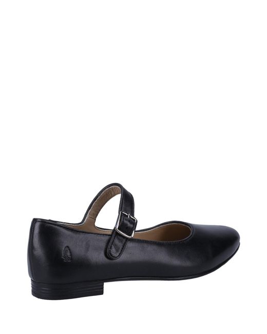 Hush Puppies Black Melissa Strap Leather