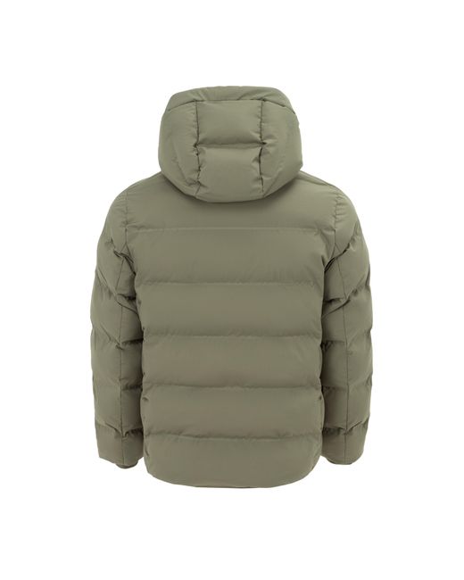 Firetrap Green Hooded Full Zip Puffer Jacket for men