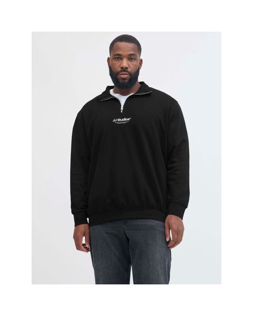 Jack & Jones Black Jack + Soho Sweat Qr Sn63 for men