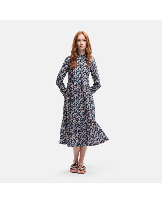 Regatta Blue Orla Kiely Midi Dress