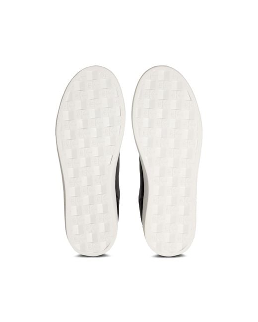 Calvin Klein Black Ckj Cupsole Low-Top Trainers for men