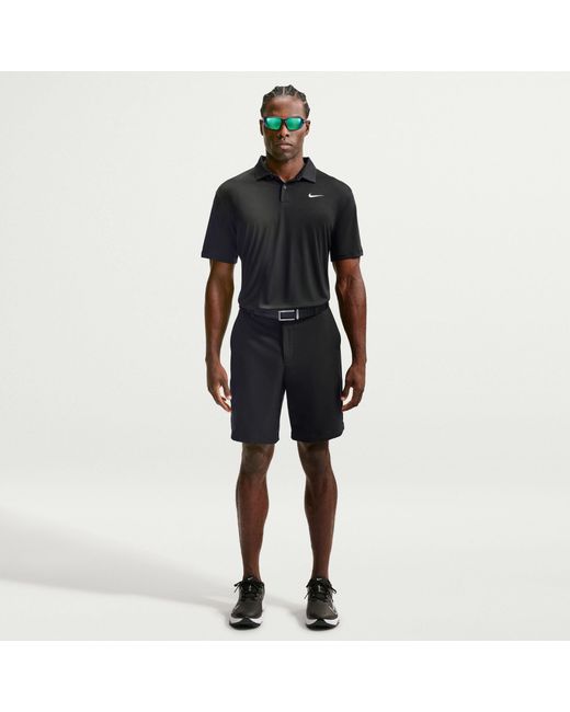 Nike Black Short Sleeve Performance Polo Shirt for men