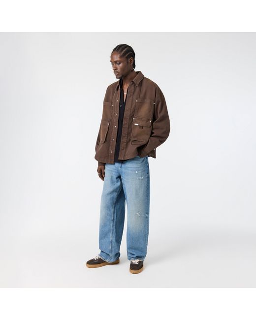 Represent Brown Virtus Chunky Sole Chunky Trainers for men