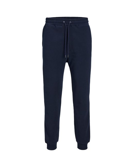 Jack & Jones Blue Bradley Cuffed Jogging Bottoms for men