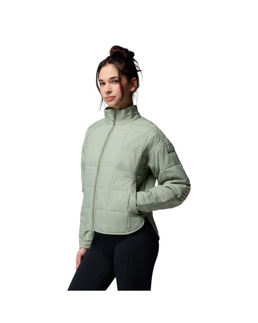 Columbia Green Quilted Jacket