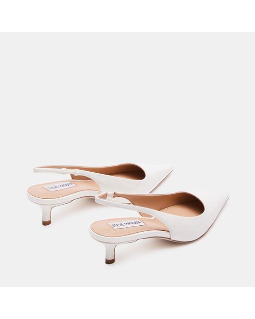 Steve Madden White Loafers