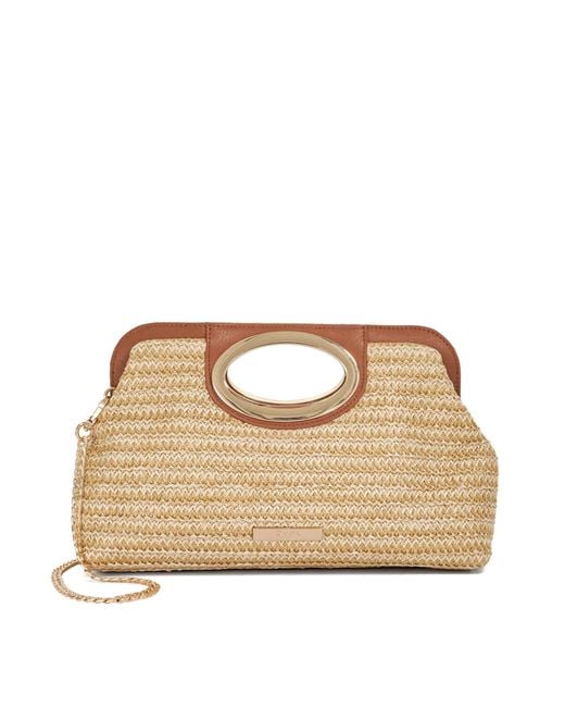 Dune Natural Ellsas Clutch Bag