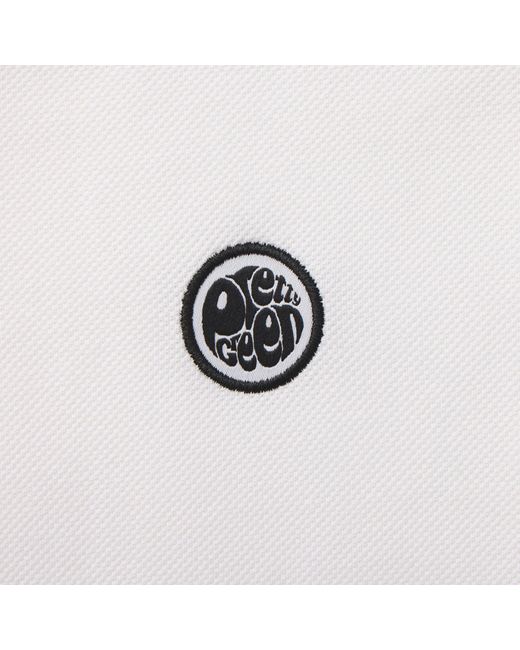 Pretty Green White Plain Polo for men