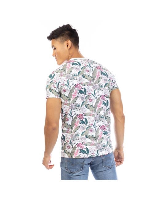Peter Werth White Leckonby T-Shirt for men