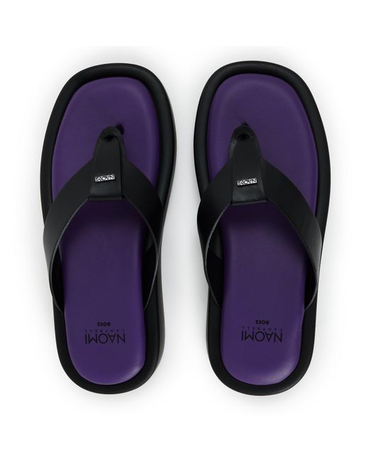 Boss Blue Slippers