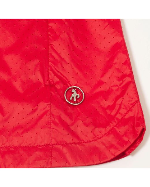 Calvin Klein Red Weather Resistant Performance Golf Jacket