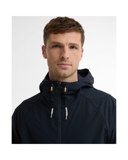 Barbour Blue Rain Anorak Jacket for men