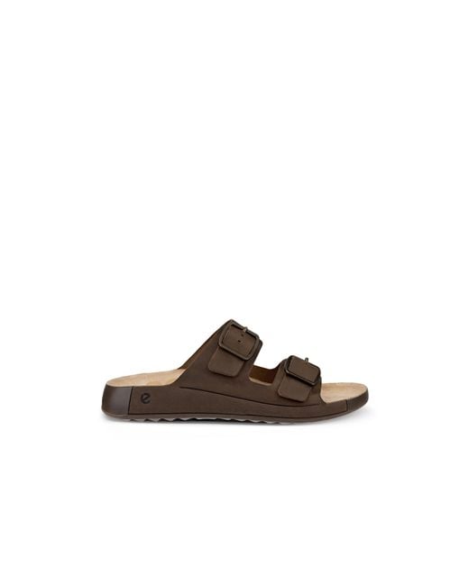 Ecco Natural Flat Sandals for men
