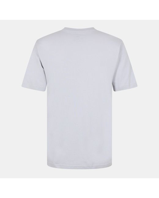 Adidas Blue Graphic Logo T-Shirt for men