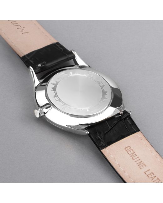 Accurist Metallic Classic Stainless Steel Classic Analogue Quartz Watch for men