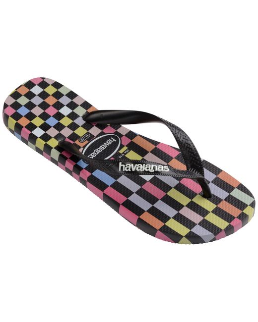 Havaianas Blue Top Print Flip Flops