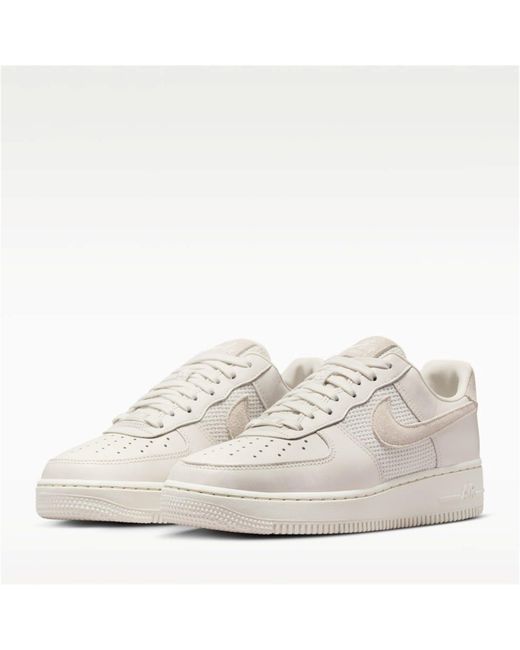 Nike White Low-Top Trainers