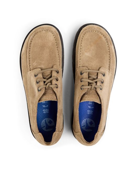 Birkenstock Natural Highwood Moc Lace Low Derby Shoes