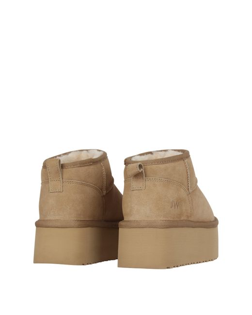 Jack Wills Natural Platform Snug Boots