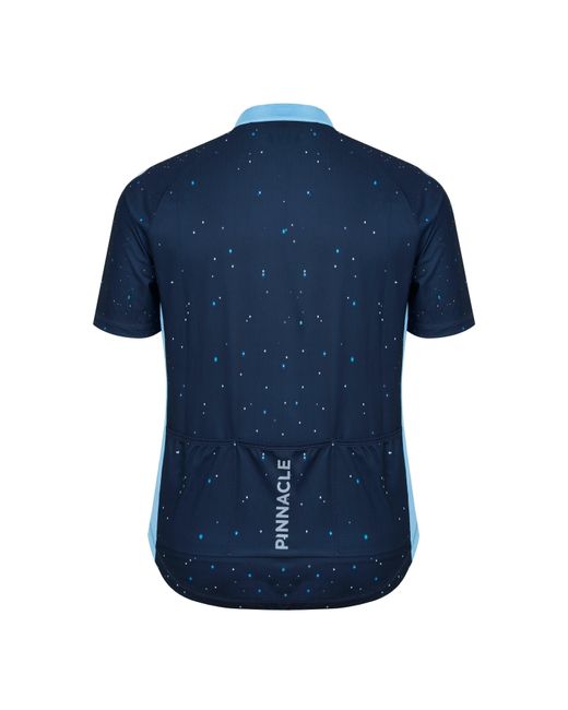 Pinnacle Blue Cycl Zp Top for men