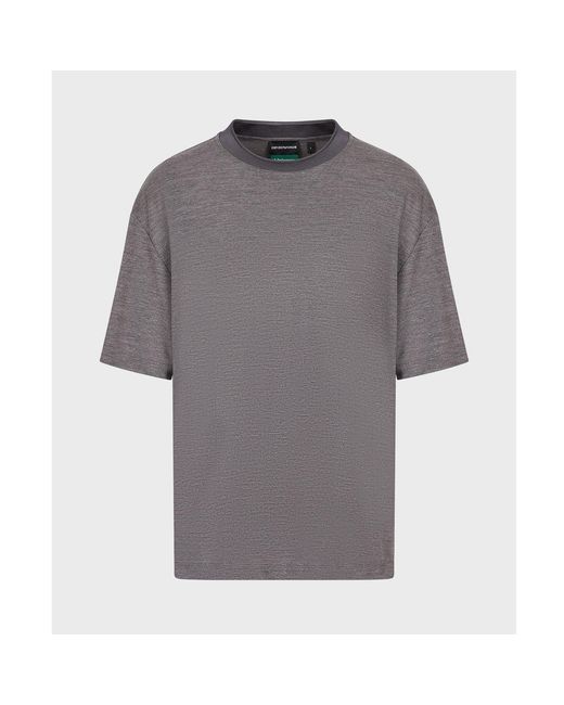 Emporio Armani Gray T-Shirt for men