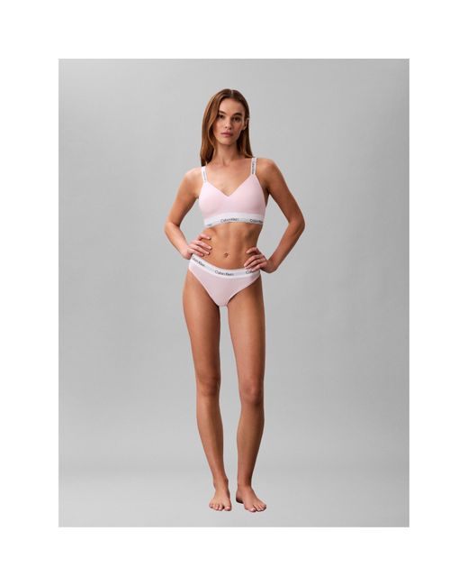 Calvin Klein Pink Modern Thong
