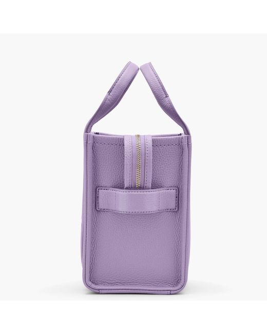 Marc Jacobs Purple Small Leather Tote Bag