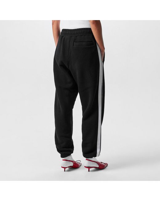 Palm Angels Black Classic Logo Tracksuit Bottoms