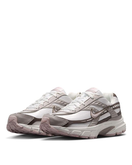 Nike White Initiator Running Shoe