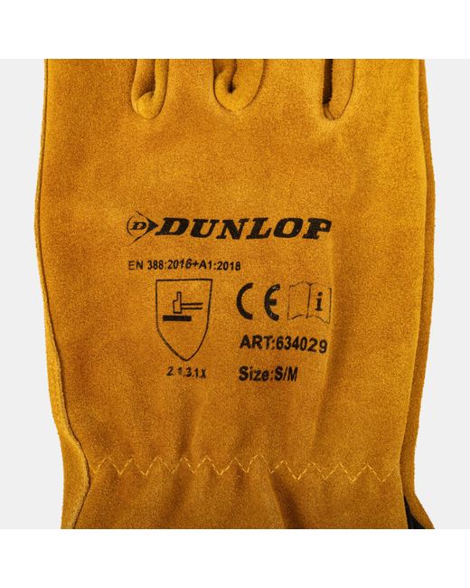 Dunlop Yellow Workwear Gloves for men