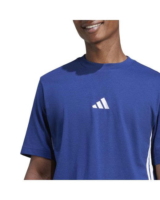 Adidas Blue T-Shirt for men