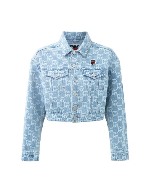 DKNY Blue Denim Jacket Ld42
