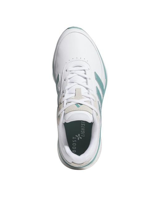 Adidas White Zoysia Spikeless Golf Shoes