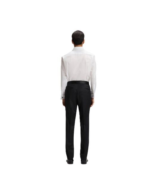 Boss Black H Lenon Tux Straight Leg Trousers for men