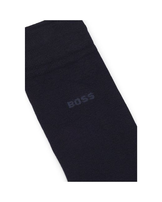 Boss Blue Edward Gentle Socks for men