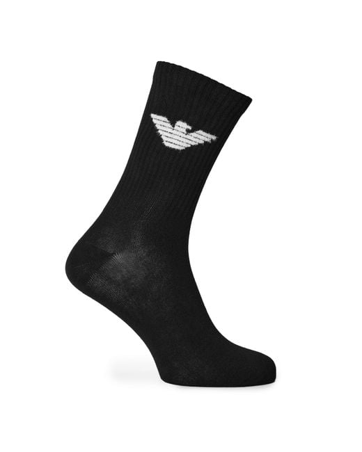 Emporio Armani Black Emporio 3Pk Egle Sck Sn64 for men