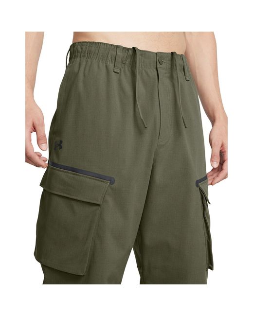 Under Armour Green Utility Cargo Joggers for men
