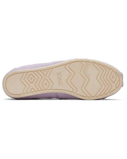 TOMS Purple Alpargata Classic Espadrilles Size 3.5