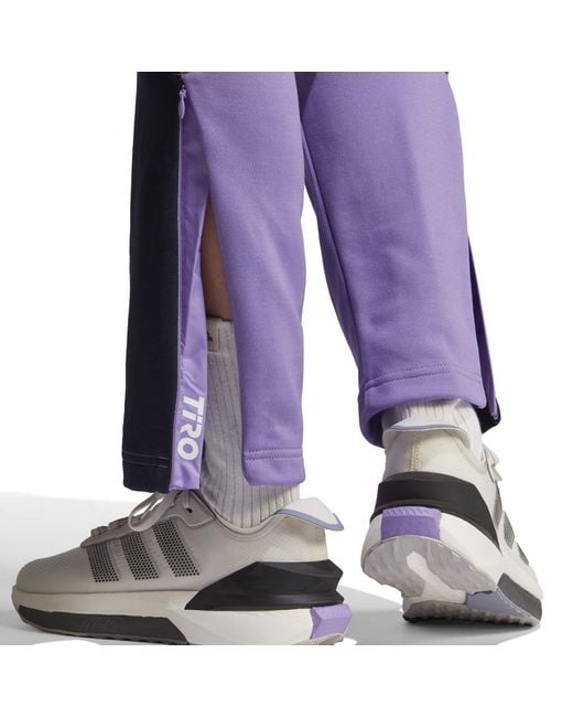 Adidas Purple Tiro Suit Up Advanced Leggins