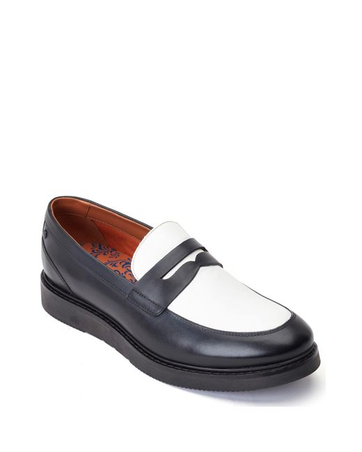 Base London Blue Sid Penny Loafer for men