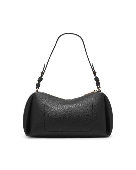 DKNY Black Straw Bag