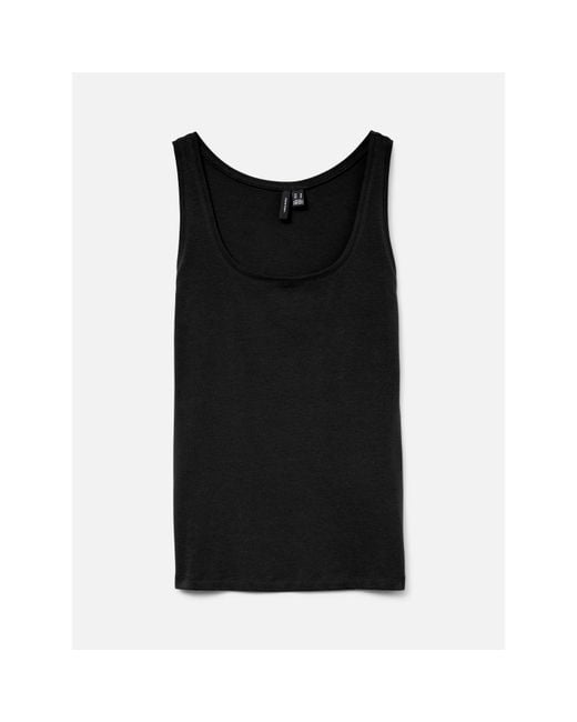 Vero Moda Black Lulu Tank Vest