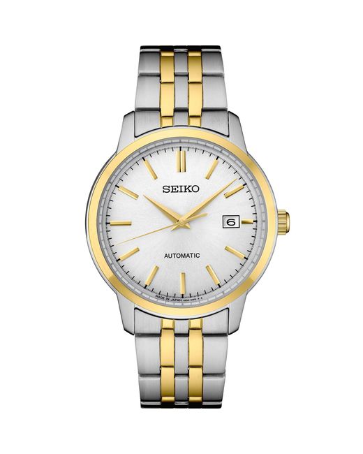 Seiko Metallic Quartz Analogue Watch for men