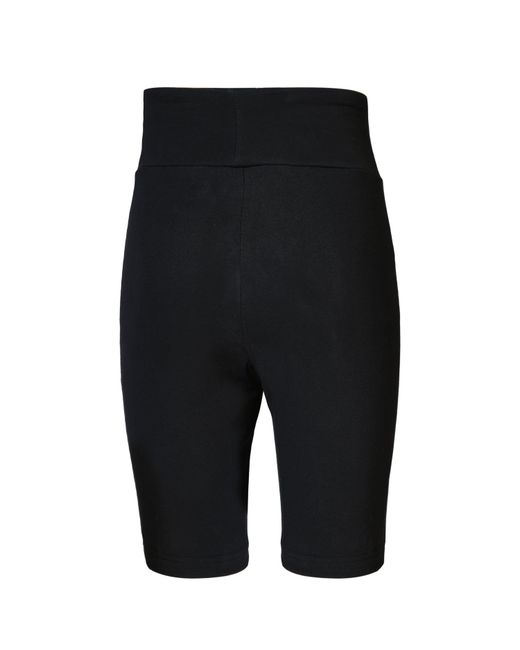 Reebok Black Jersey Jogger Shorts