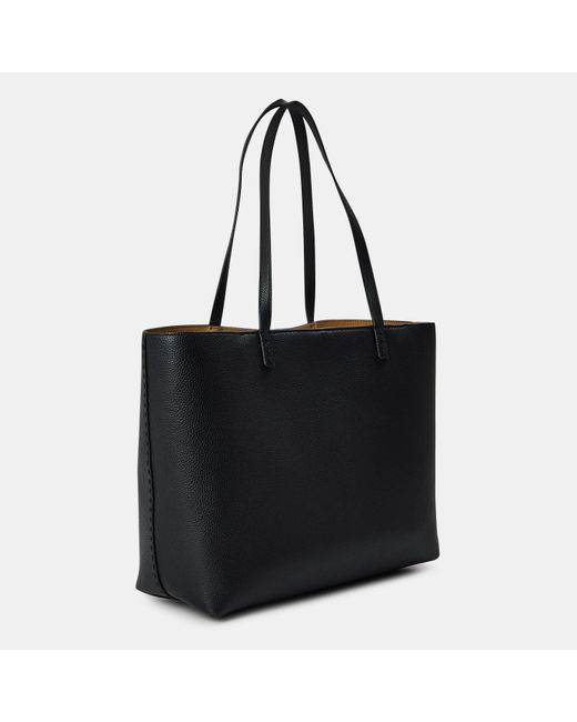 Tory Burch Black Mcgraw Tote Bag