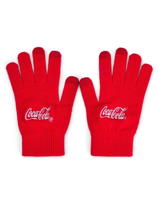 Coca Cola Red Coca-Cola Officially Licensed Gloves