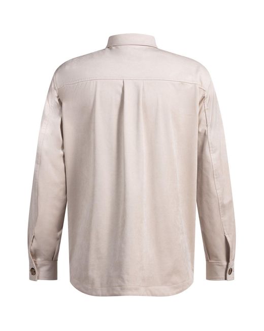 Boss Gray C-Carper-Os-244 01 Overshirt for men