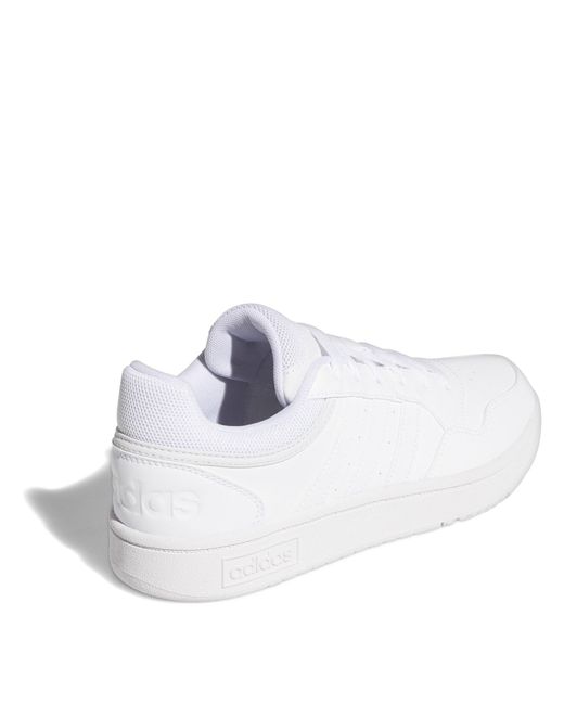 Adidas White Hoops 3.0 Ladies Trainers