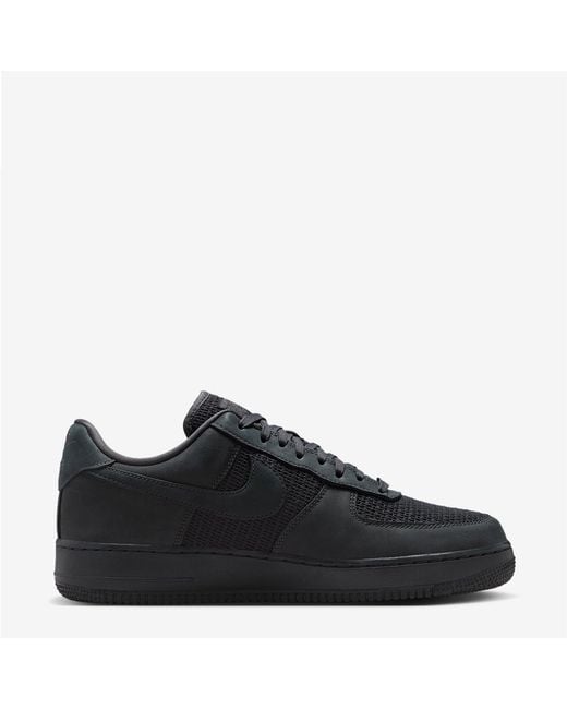 Nike Black Air Force 1 07 Shoes for men